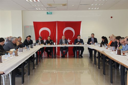 Kamu Hizmetlerinin vatandaş odaklı sunulmasında birlikteliğin sağlanması ve hizmetlerde erişimlerin sürekliliği amacıyla toplantı gerçekleştirildi