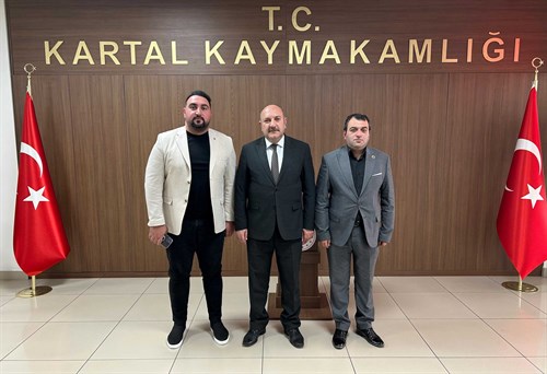 Turan Devletleri Teşkilatı Genel Merkez Başkan Yardımcısı Mert KARABIÇAK, Kaymakamımız Edip ÇAKICI’yı ziyaret etti