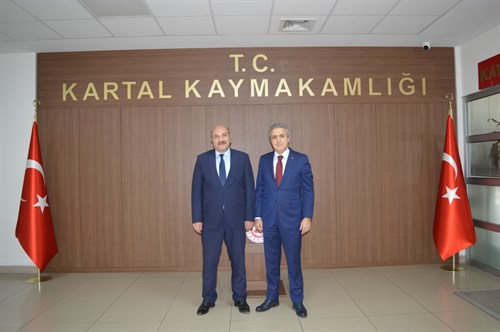 İstanbul Anadolu Cumhuriyet Başsavcısı Zafer KOÇ, Kaymakamımız Edip ÇAKICI' yı makamında ziyaret etti